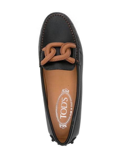 Tod's City Gommino leather loafers - Black