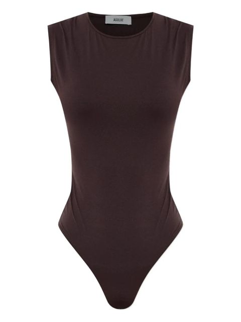 AGOLDE Aura sleeveless bodysuit - Brown - zdjęcie produktu nr 1