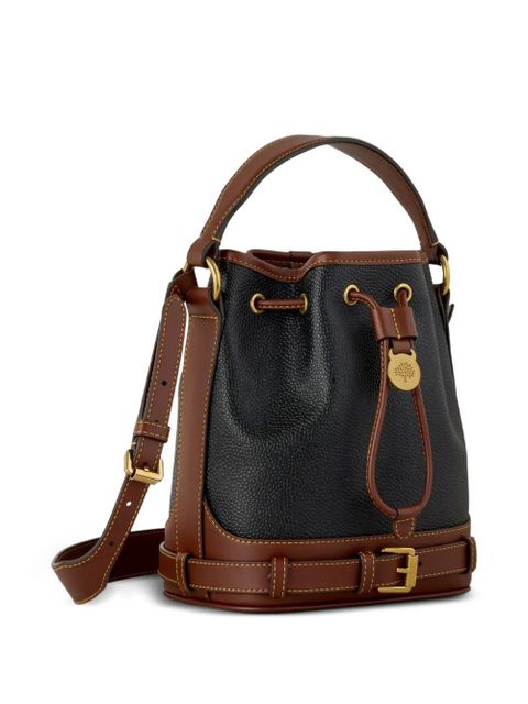 Mulberry small Scotchgrain bucket bag - Black