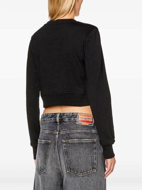 Diesel logo-detail sweatshirt - Black