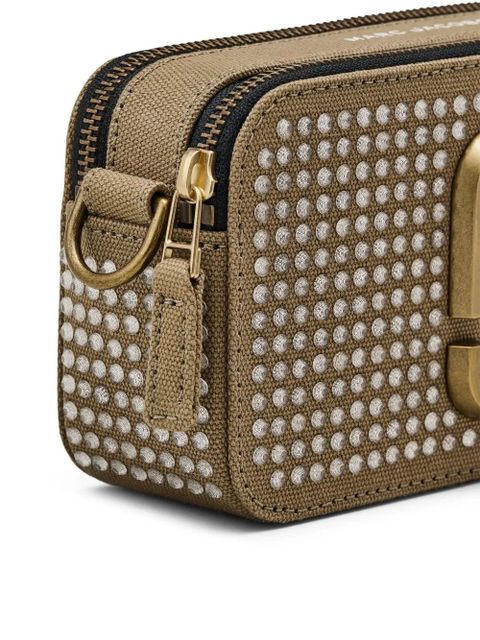 Marc Jacobs The Crystal Canvas Snapshot camera bag - Green