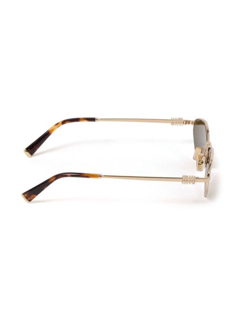 Miu Miu Eyewear Regard sunglasses - Gold - zdjęcie produktu nr 2