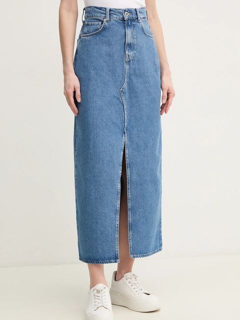 Pepe Jeans spódnica jeansowa MAXI SKIRT HW - zdjęcie produktu nr 1