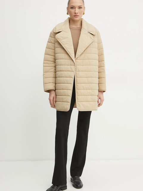 MICHAEL Michael Kors sweter wełniany damski kolor beżowy MF4612JF2G