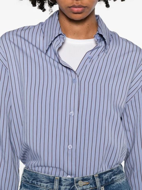 The Frankie Shop striped Peri shirt - Blue - zdjęcie produktu nr 1