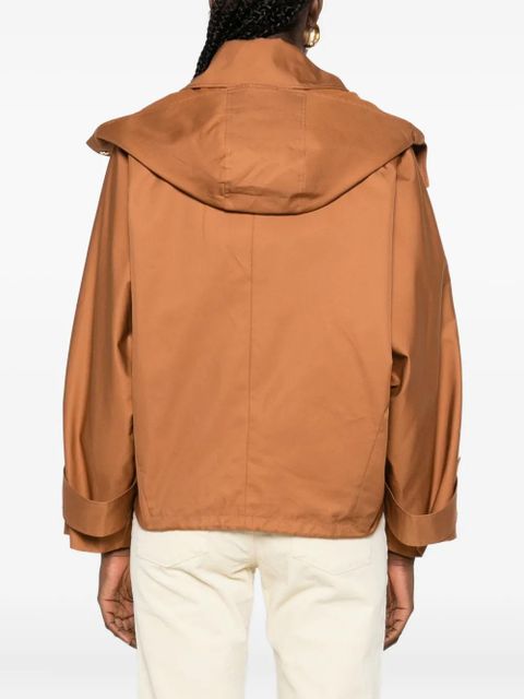 TWINSET button-fastening pocket jacket - Brown