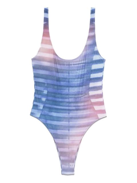 Jean Paul Gaultier Air striped swimsuit - Blue - zdjęcie produktu nr 1