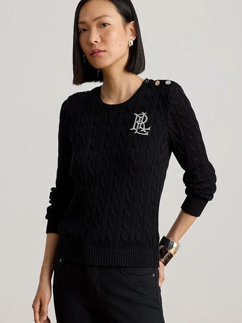 Lauren Ralph Lauren sweter bawełniany - zdjęcie produktu nr 2