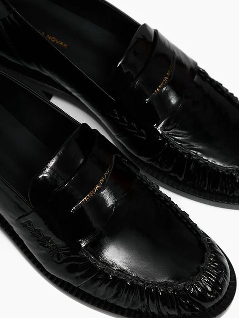 Vanda Novak mokasyny skórzane