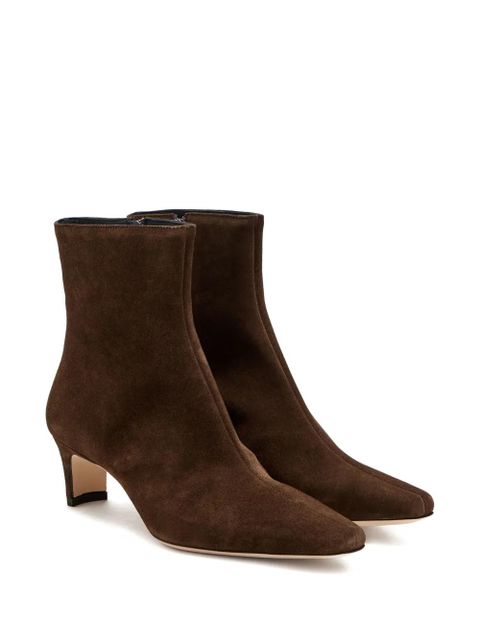 STAUD 55mm Wally pointed-toe boots - Brown - zdjęcie produktu nr 2