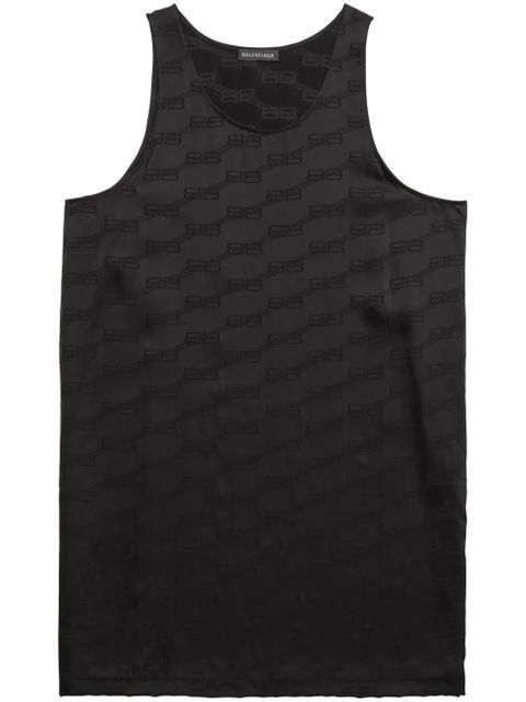 Balenciaga BB Monogram tank top - Black - zdjęcie produktu nr 1