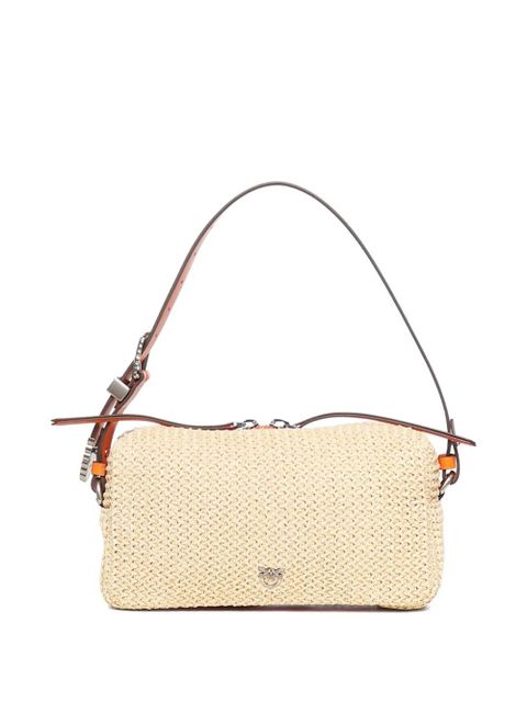 PINKO logo-patch cross body bag - Neutrals - zdjęcie produktu nr 2