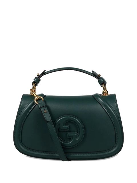 Gucci medium Blondie logo-embossed tote bag - Green - zdjęcie produktu nr 1