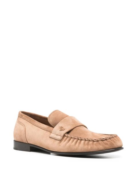 Jimmy Choo Ellis suede loafers - Neutrals - zdjęcie produktu nr 2