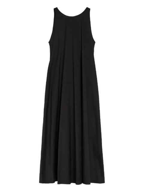 Max Mara Romea sleeveless tie-strap midi dress - Black - zdjęcie produktu nr 1