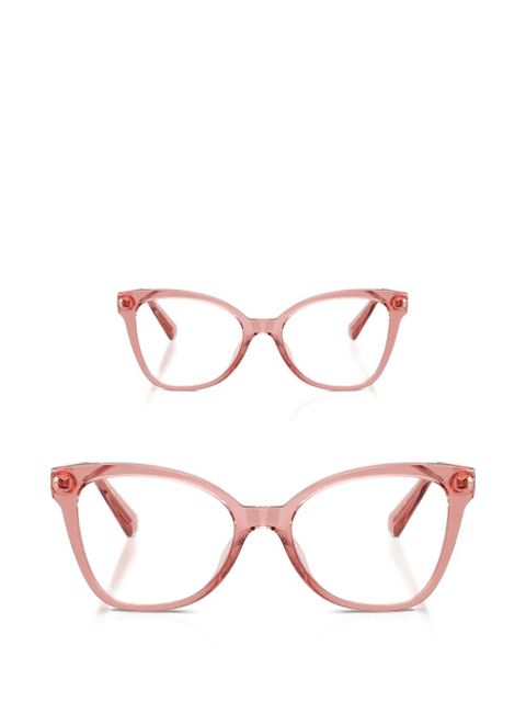 Michael Kors beaune geometric glasses - Pink - zdjęcie produktu nr 1
