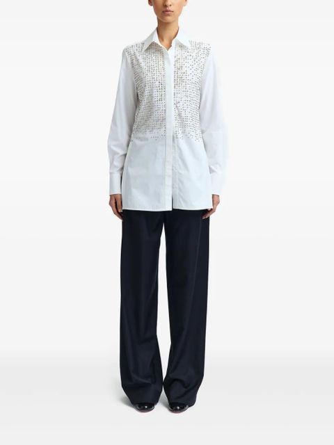 16Arlington Marley poplin shirt - White