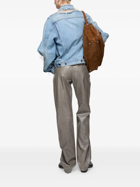 Acne Studios distressed jacket - Blue