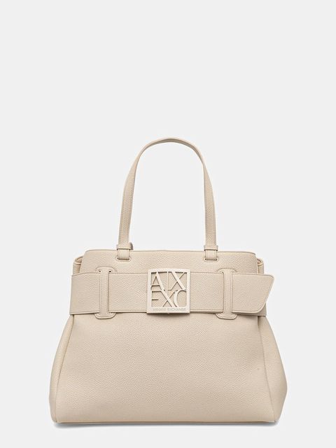 Armani Exchange torebka kolor beżowy XW000284 AF11902 - zdjęcie produktu nr 1