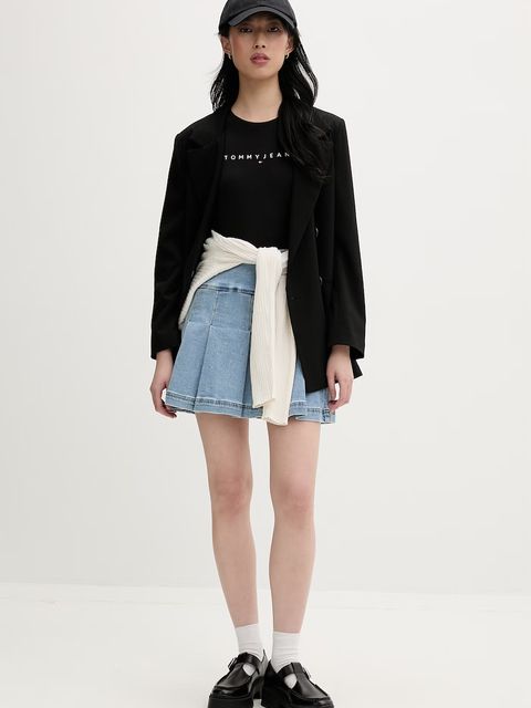 Tommy Jeans T-shirt damski bawełniany - zdjęcie produktu nr 1