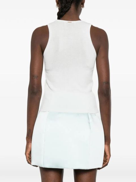 TWINSET sequin vest - Green