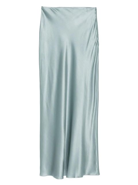 Cult Gaia Chantel bias-cut satin maxi skirt - Blue - zdjęcie produktu nr 1