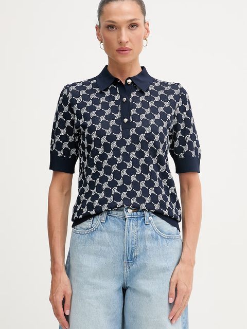 Joop! polo swetrowe damskie z wiskozą - zdjęcie produktu nr 2