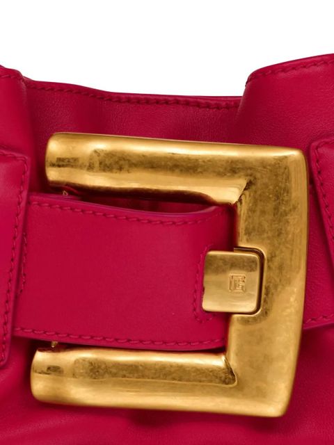 Balmain mini Anthem clutch bag - Pink