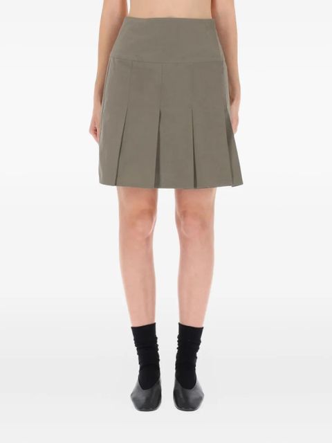 OUR LEGACY pleated mini skirt - Green - zdjęcie produktu nr 1