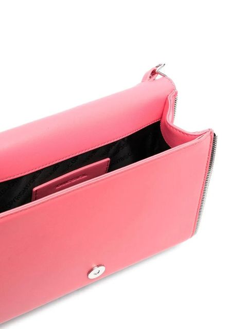 Diesel zip-embellished cross-body bag - Pink