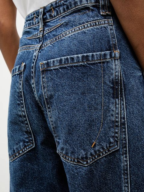 Answear.LAB jeansy damskie kolor granatowy