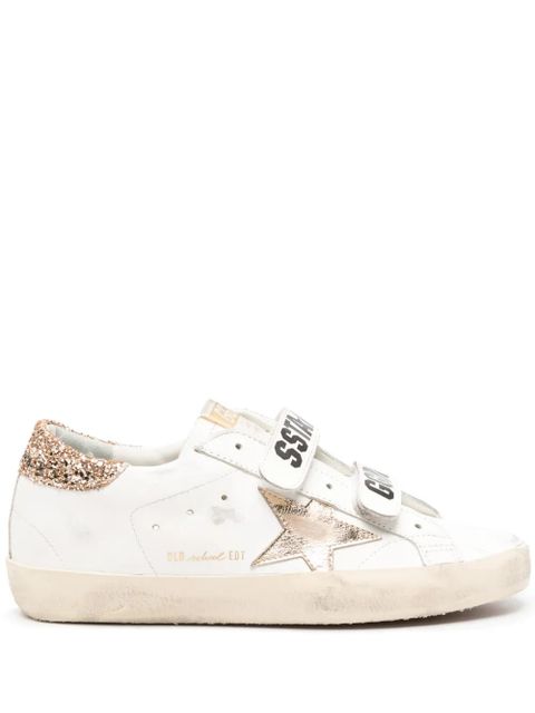 Golden Goose Old School leather sneakers - White - zdjęcie produktu nr 1