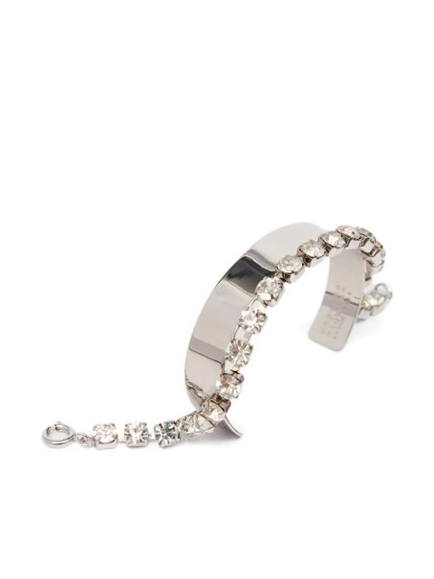 MM6 Maison Margiela polish-finish bracelet - Silver