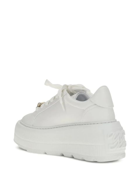 Casadei jewel platform nexus trainers - White