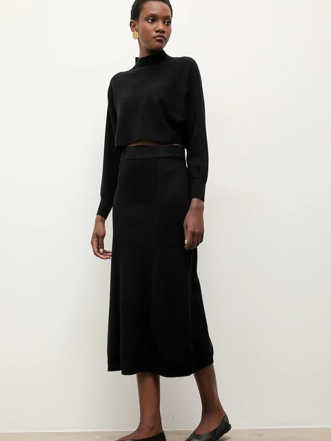 Answear.LAB spódnica z kaszmirem