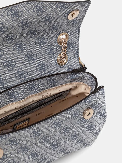 Guess torebka KATYA kolor niebieski HWSG96 52210