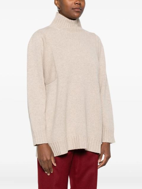 Max Mara high-neck sweater - Neutrals - zdjęcie produktu nr 2