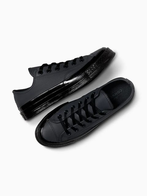 Converse trampki skórzane Chuck 70 kolor czarny A15551C