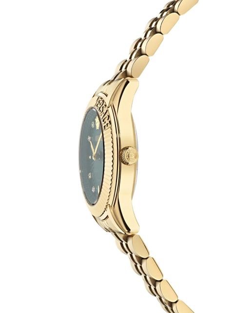 Versace Greca Diamond 30mm - Green