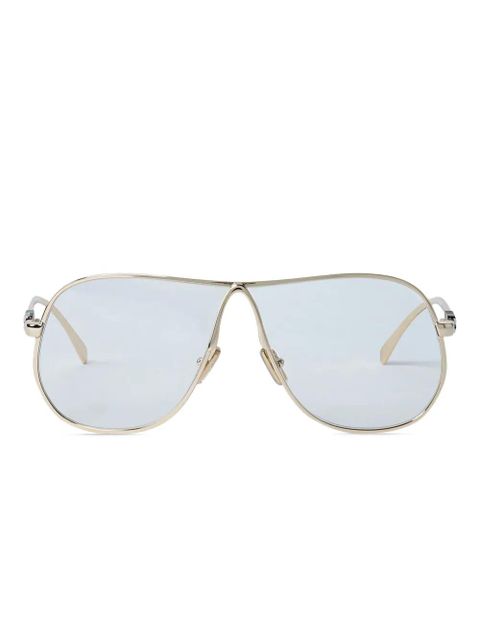 Miu Miu Ombre logo-motif pilot sunglasses - Gold - zdjęcie produktu nr 1