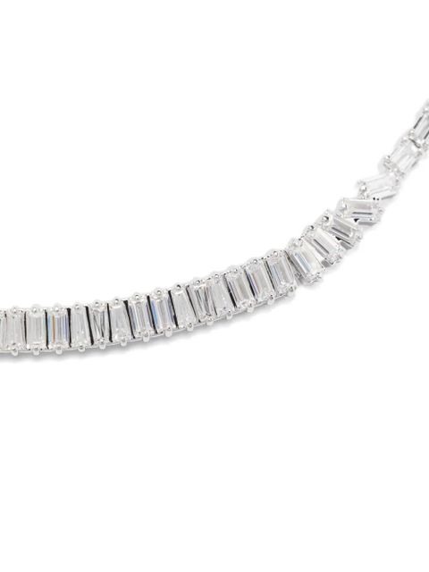 Swarovski Matrix necklace - Silver
