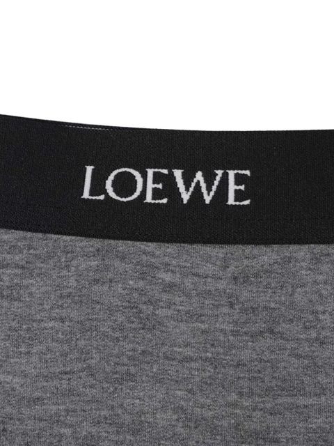 LOEWE side-split skirt - Grey