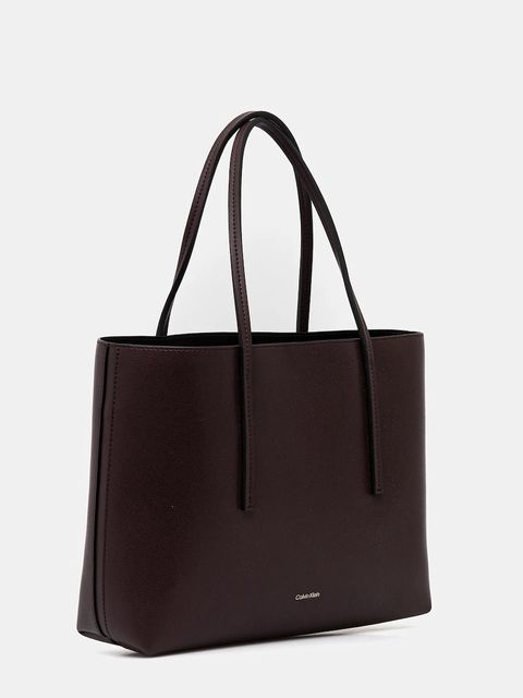 Calvin Klein torebka kolor brązowy LV04F3275G