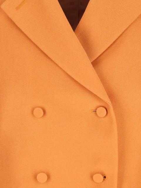 FENDI double-breasted blazer - Orange