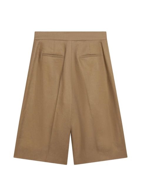 Max Mara pleated tailored shorts - Brown - zdjęcie produktu nr 2