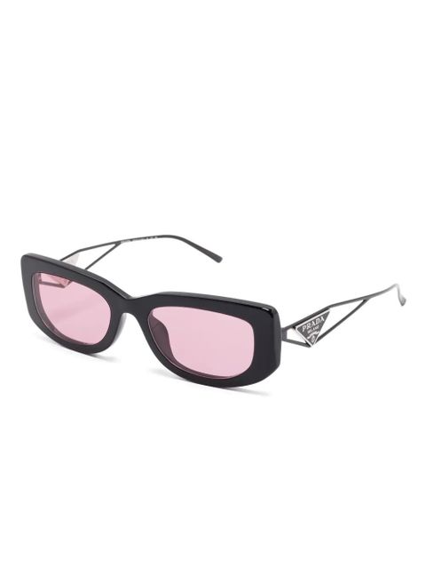 Prada Eyewear rectangle-frame sunglasses - Black - zdjęcie produktu nr 2