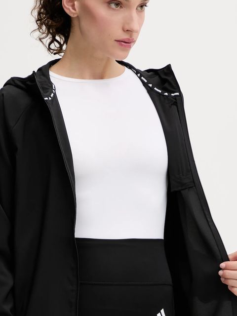 adidas Performance kurtka do biegania Run Essentials kolor czarny przejściowa KA4339