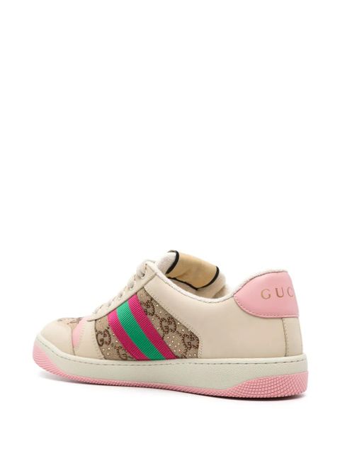 Gucci Screener panelled sneakers - Neutrals