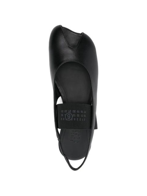 MM6 Maison Margiela split-toe slingback sandals - Black