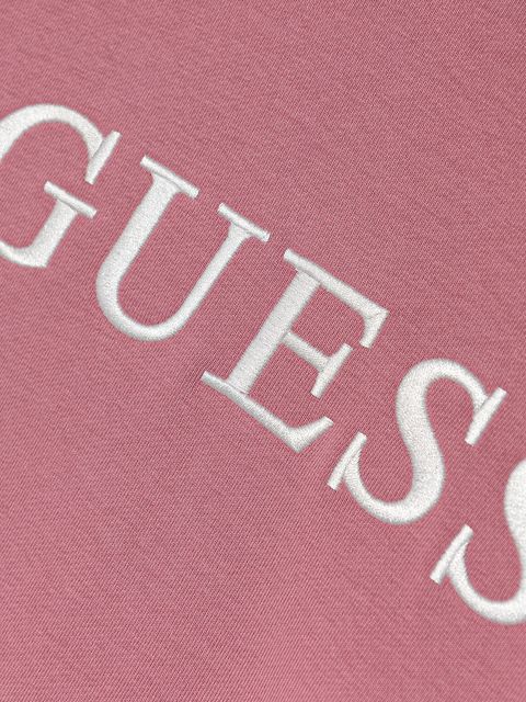 Guess bluza SOFIA damska kolor różowy z aplikacją O5RQ03 KCO31